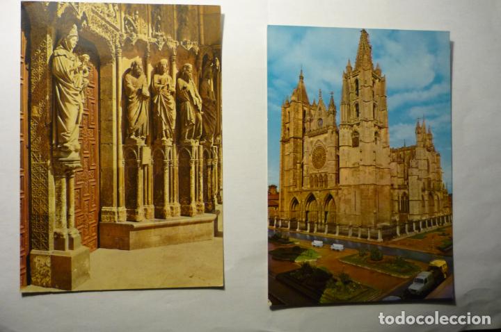 Postales: LOTE POSTALES LEON - Foto 1