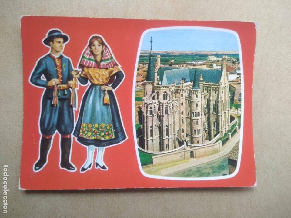 Postales: Postal astorga,palacio episcopal, gaudi - Foto 1