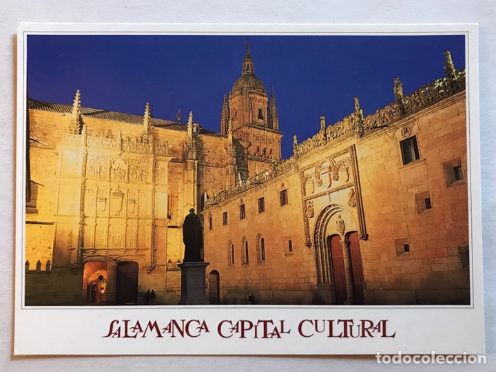 Cartoline: SALAMANCA. Capital Cultural. Postal No.28, Univerdidad. Patio de Escuelas Mayores