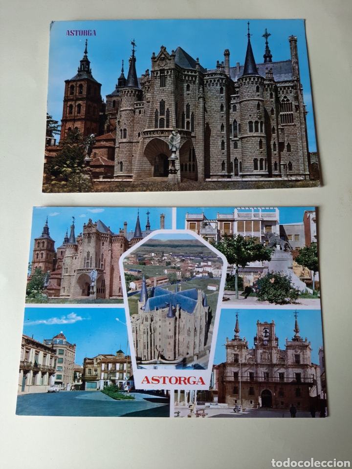 Postales: ASTORGA LE&Oacute;N EDICIONES PARIS ZARAGOZA - Foto 1