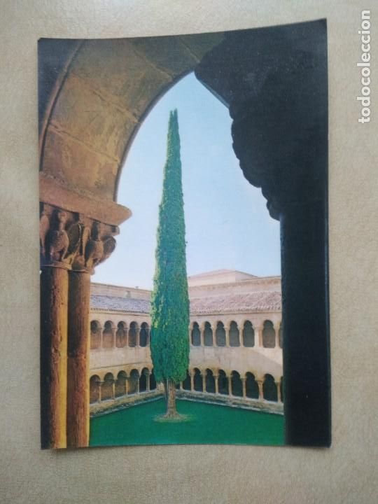 Postales: Postal santo domingo de silos, vista del claustro romanico