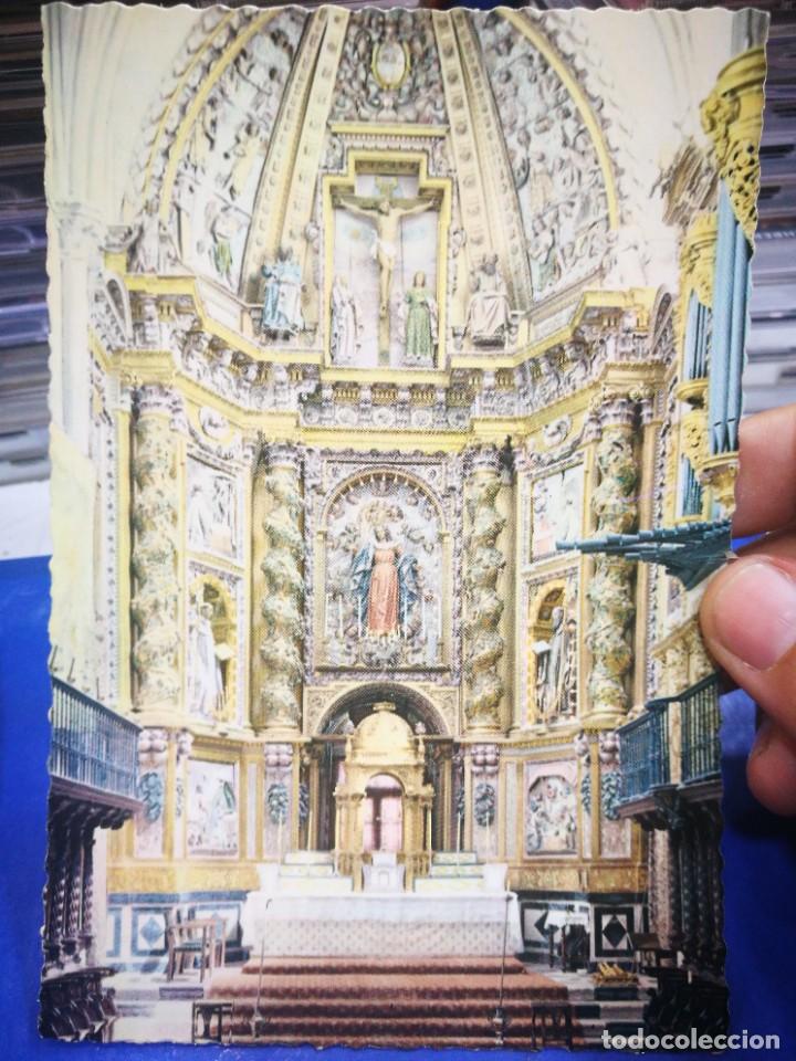 Postales: Postal Burgos Monasterio de las Huelgas Altar Mayor N 2105 PATRIMONIO NACIONAL S/C