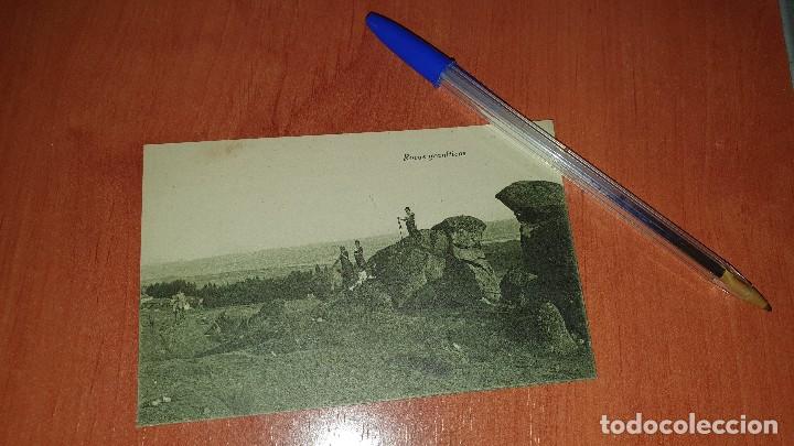 Postales: Avila, balneario de santa teresa, rocas graniticas, 14 x 9 cm.