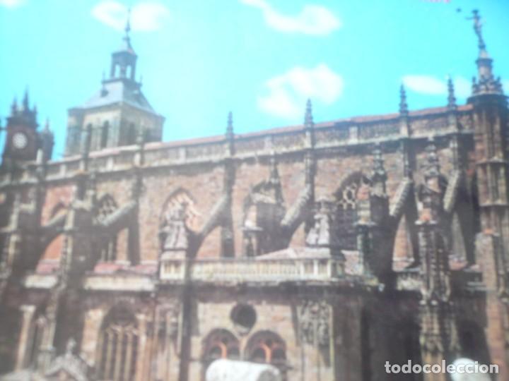 Postales: Astorga-Catedral. - Foto 2