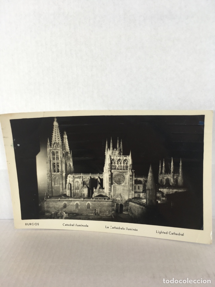 Postales: POSTAL CATEDRAL DE BURGOS A&Ntilde;OS 50