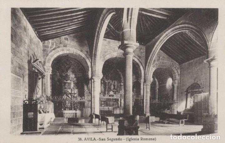 Postales: POSTAL AVILA - SAN SEGUNDO - IGLESIA ROMANA - 38 - ROISIN