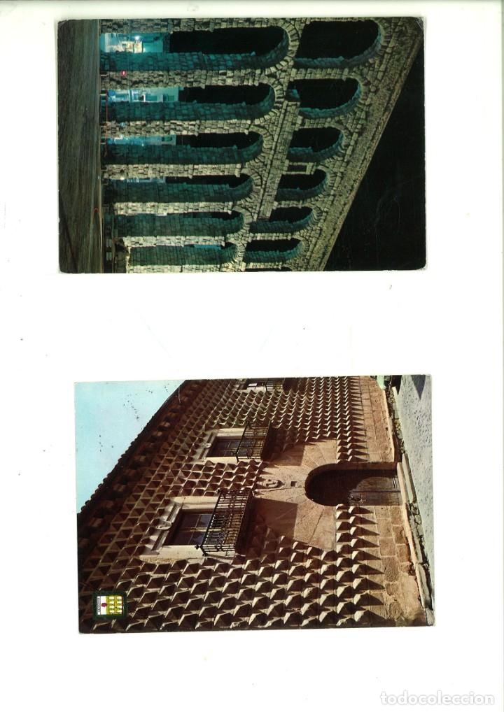 Postales: POSTALES DE SEGOVIA. COLOR A&Ntilde;OS 70. - Foto 1