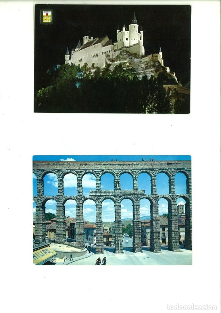 Postales: POSTALES DE SEGOVIA. COLOR A&Ntilde;OS 70. - Foto 3