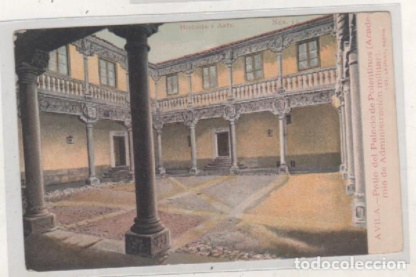 Postales: Avila Patio del Palacio de Polentinos. Academia de Administraci&oacute;n militar Laurent.