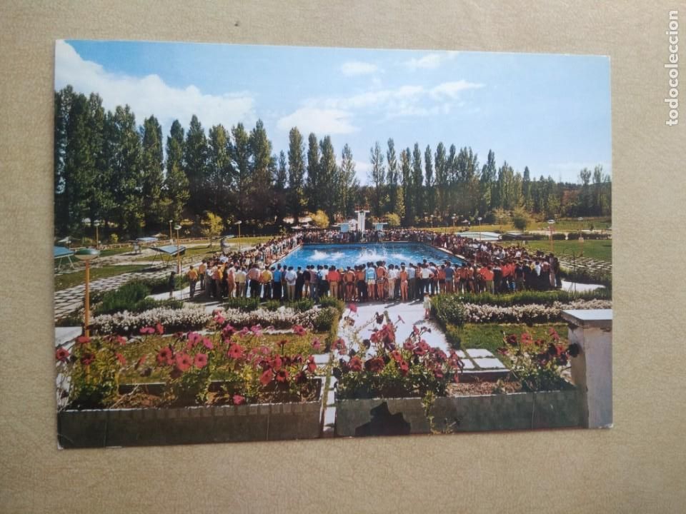 Postales: Postal aranda del duero, piscinas municipales