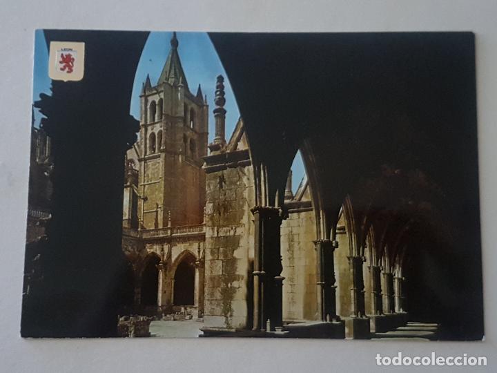 Postales: LEON CLAUSTRO DE LA CATEDRAL - Foto 1
