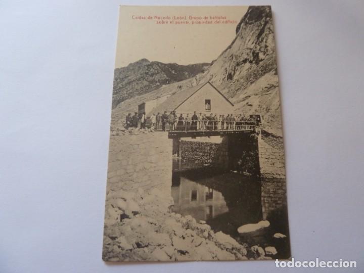 Postales: CALDAS DE NOCEDO. GRUPO DE BA&Ntilde;ISTAS