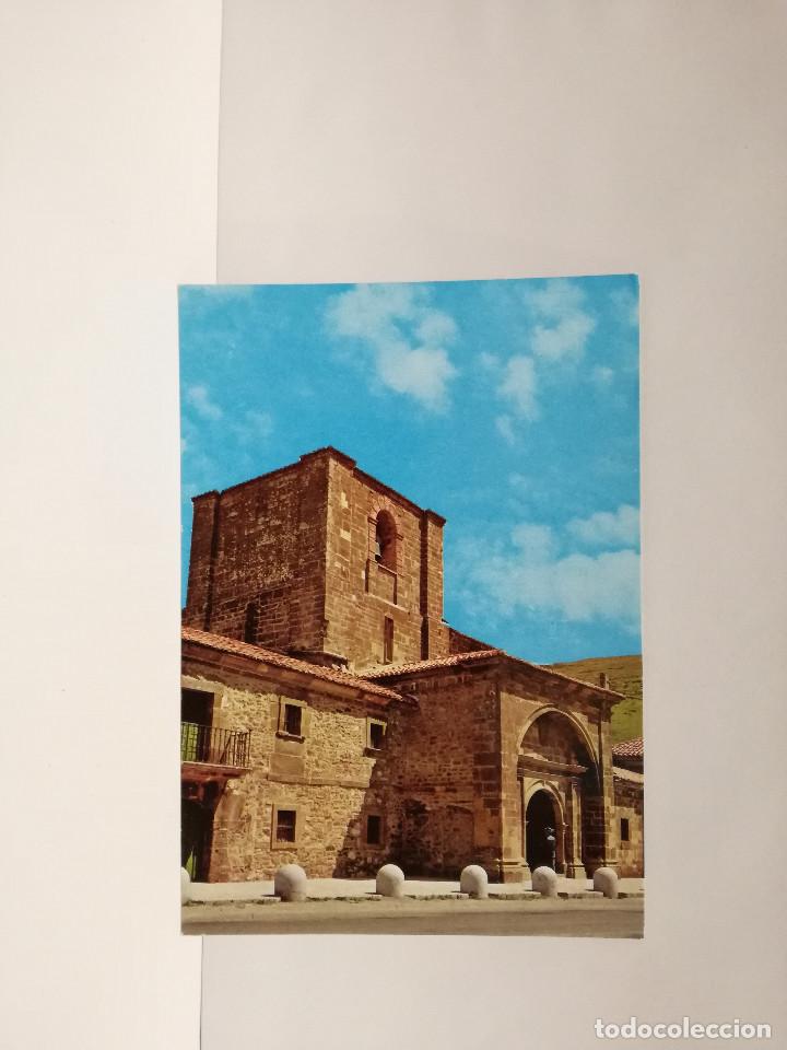 Postales: POSTAL N&ordm; 181 - CASTILLA LEON - LEON, COLEGIATA ARBAS, PUERTO PAJARES - ED. 1974