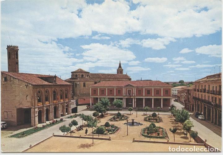 Postales: N&ordm; 4-MEDINA DE RIOSECO. Plaza del General&iacute;simo. Sin circular. Ed. GARC&Iacute;A GARRABELLA