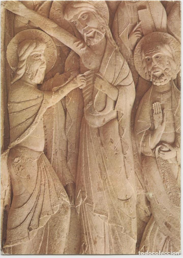 Postales: N&ordm; 70-ARTE ROM&Aacute;NICO. Relieve del claustro de Santo Domingo de Silos. Sin circular. Ed. FAGSA