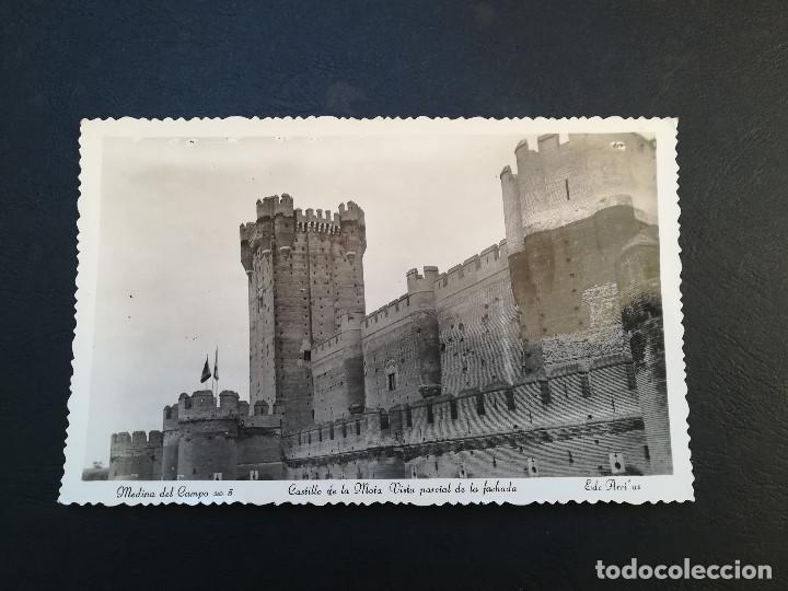 Postales: POSTAL DEL CASTILLO DE LA MOTA.MEDINA DEL CAMPO(VALLADOLID)