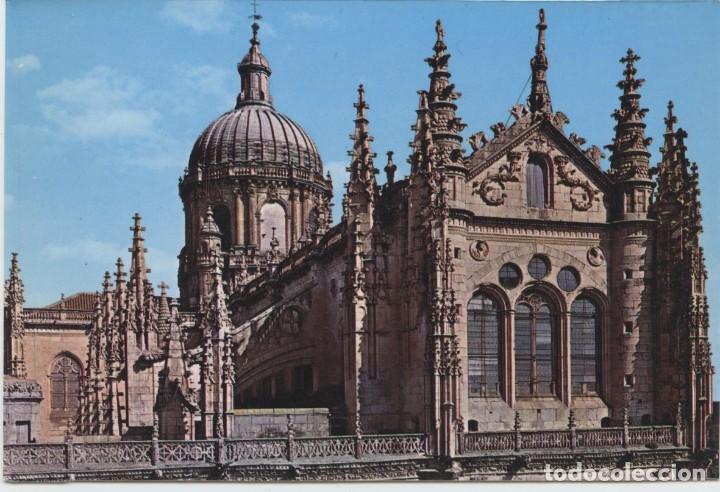 Postales: N&ordm; 77-SALAMANCA. Catedral nueva. Sin circular. Ed. SALVADOR BARRUECO