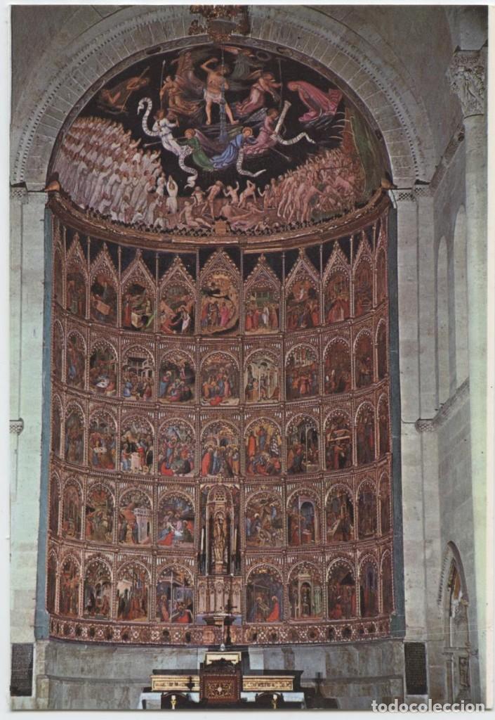 Postales: N&ordm; 76-SALAMANCA. Retablo de la Catedral Vieja. Sin circular. Ed. SALVADOR BERRUECO