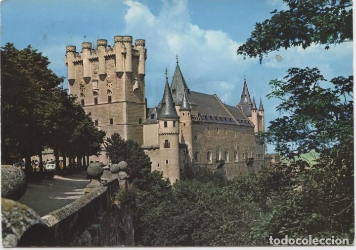 Postales: N&ordm; 39-SEGOVIA. El Alc&aacute;zar. Circulada en 1971. EDICIONES ALARDE