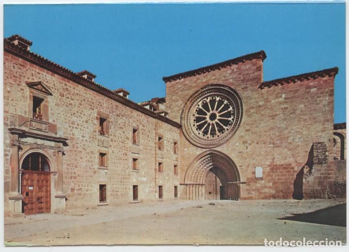 Postales: N&ordm; 1-SORIA. Monasterio Cisterciense de Santa Mar&iacute;a de Huerta. Sin circular. Ed. HELIOTIPIA ART&Iacute;STICA
