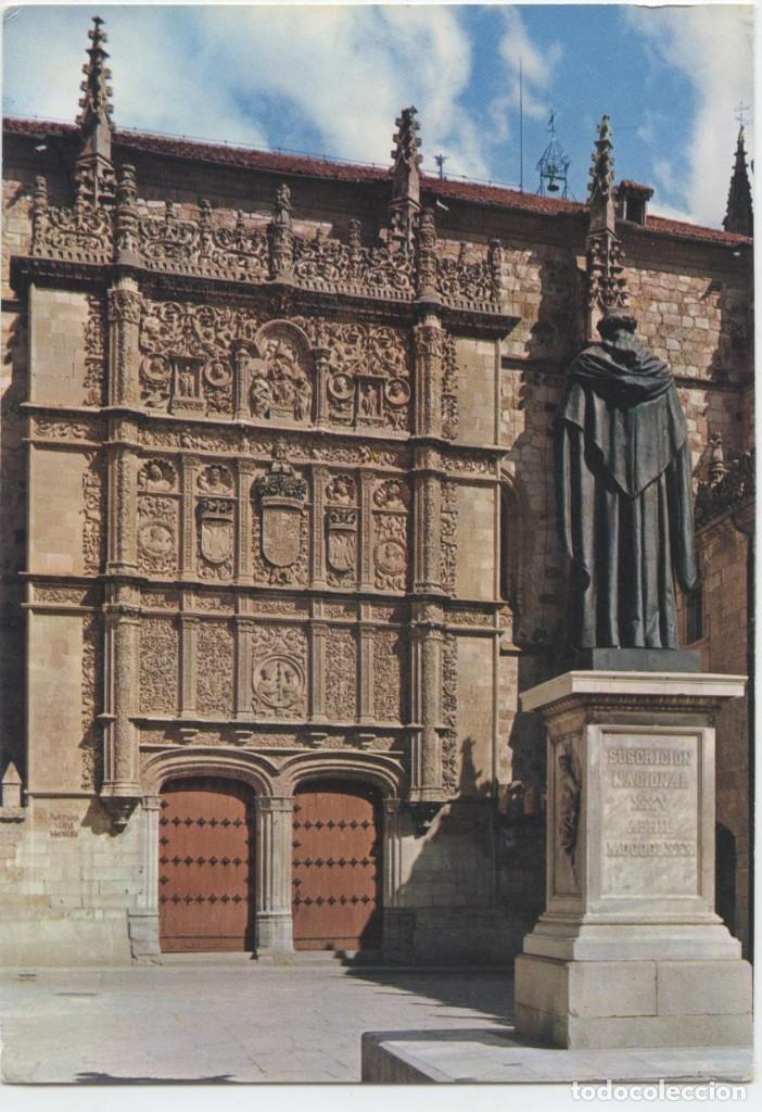 Postales: N&ordm; 11-SALAMANCA. Fachada de la Universidad. Sin circular. Ed. MANIPEL