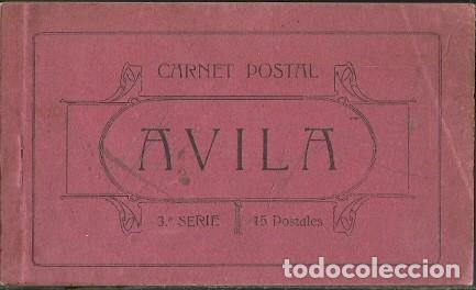 Postales: CARNET POSTAL AVILA 3&ordf; SERIE FOTO MAYORAL ENCINAR