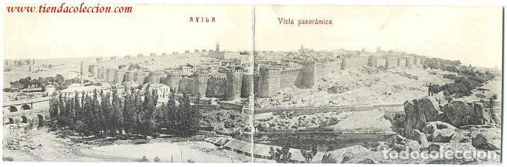 Postales: &Aacute;vila.- Vista general. Postal doble - Foto 1