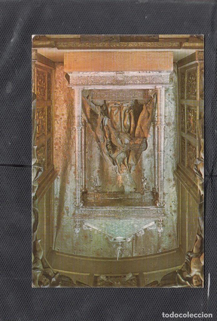 Postales: LEON. SANTUARIO DE NUESTRA SE&Ntilde;ORADEL CAMINO. IMAGEN DE LA VIRGEN. CAMARIN