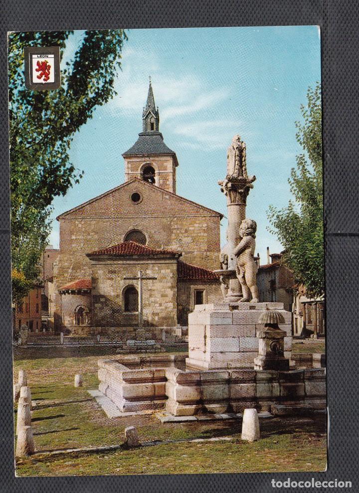 Postales: 17. LEON. PLAZA DE MARGARITA DE GRANO