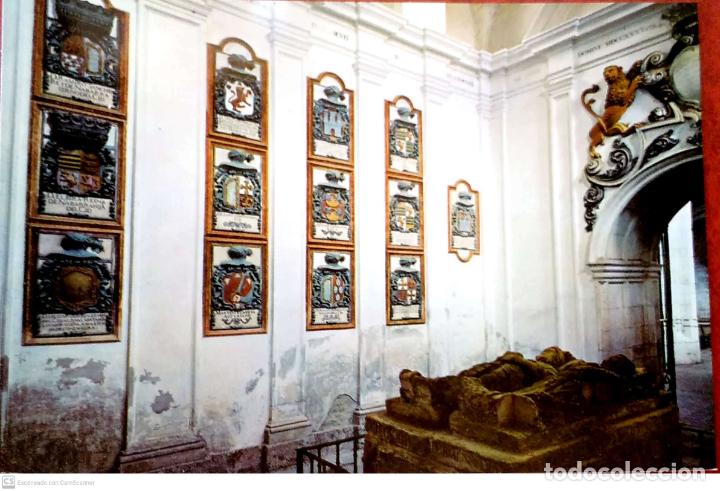 Postales: Monasterio de San Pedro de Carde&ntilde;a. Sepulcro del Cid. Ed. Skorpio. Nueva. Color