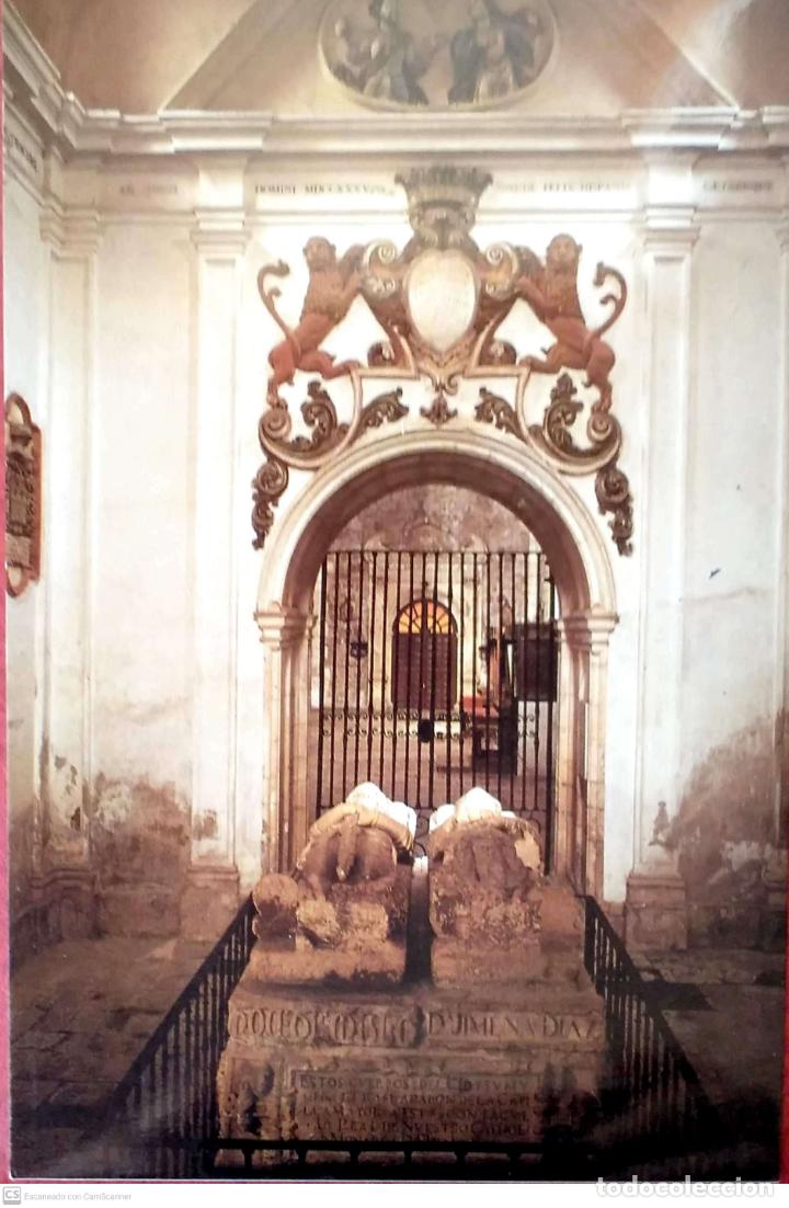 Postales: Monasterio de San Pedro de Carde&ntilde;a. 1 Sepulcro del Cid. Escudo de Oro. Nueva. Color