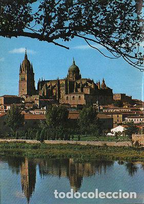 Postales: ANTIGUA POSTAL CATEDRAL DE SALAMANCA Y RIO TORMES POSTCARD POSTKARTE CC01489