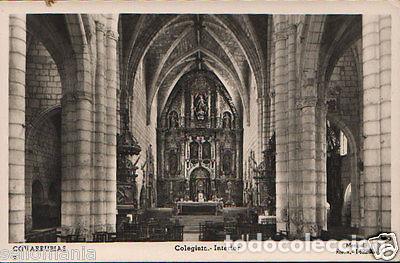 Postales: ANTIGUA POSTAL COVARRUBIAS COLEGIATA BURGOS OLD POSTCARD POSTKARTE CC00700