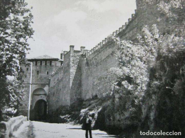 Postales: SEGOVIA-BAJADA DEL REFUGIO-DOMINGUEZ-POSTAL FOTOGRAFICA ANTIGUA-VER FOTOS-(73.620)