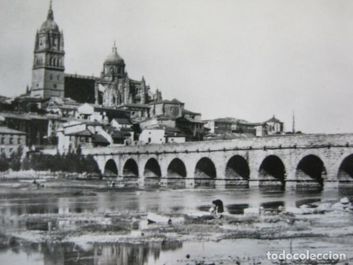 Postkarten: SALAMANCA-PUENTE ROMANO-HELIOTIPIA ARTISTICA ESPA&Ntilde;OLA-POSTAL ANTIGUA-VER FOTOS-(73.624)