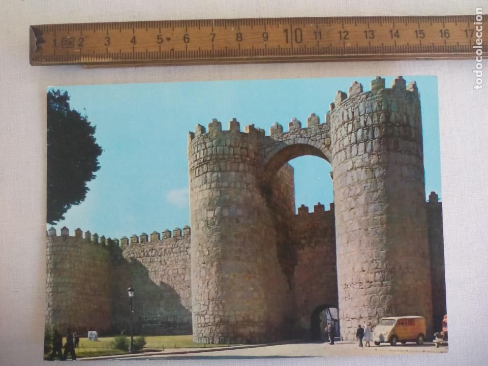 Postales: POSTAL . AVILA.N&ordm; 3 PUERTA DE SAN VICENTE. SIN CIRCULAR. POSTCARD