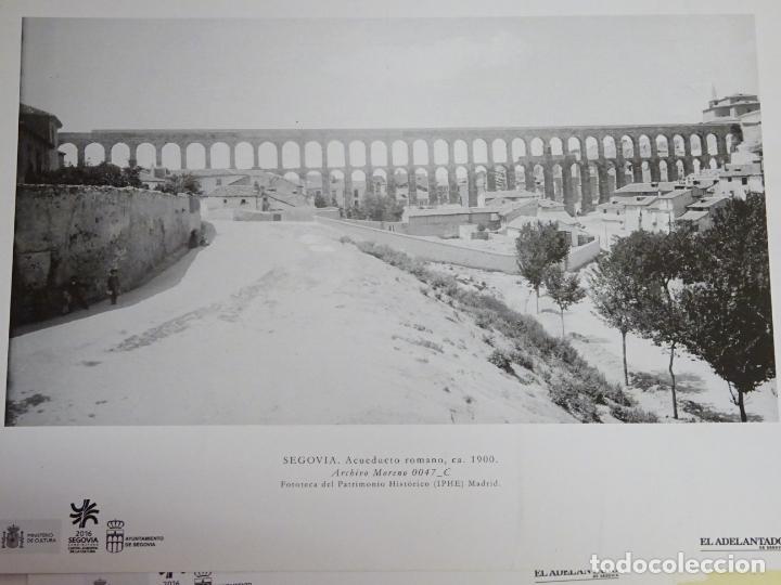 Postales: L&Aacute;MINA DE SEGOVIA CON ANTIGUA FOTO DEL ACUEDUCTO A&Ntilde;O 1900 APROX