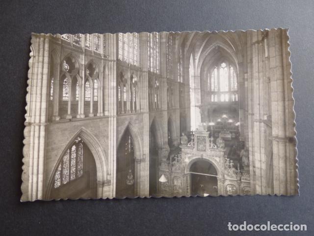 Postales: LEON CATEDRAL NAVE CENTRAL - Foto 1