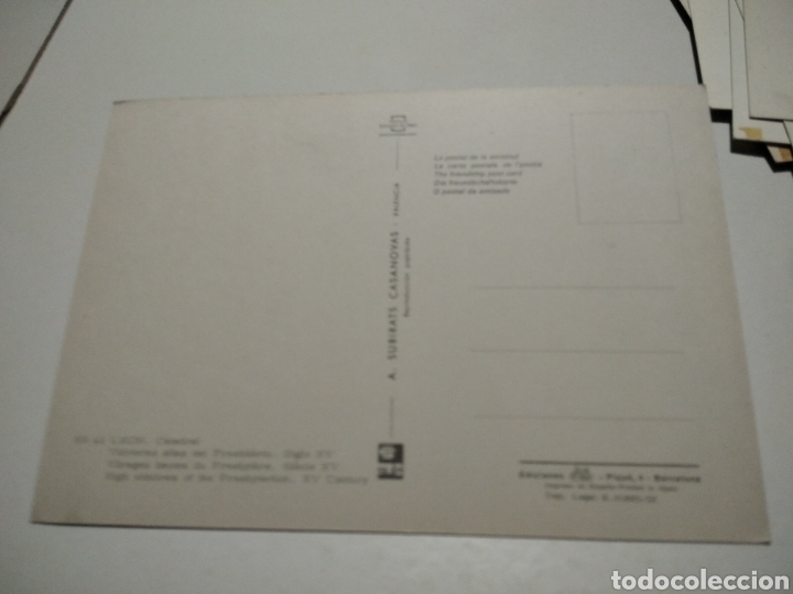 Postales: Le&oacute;n Catedral vidrieras - Foto 2