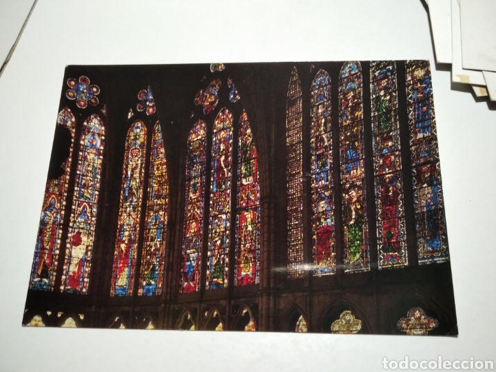 Postales: Le&oacute;n Catedral vidrieras - Foto 1