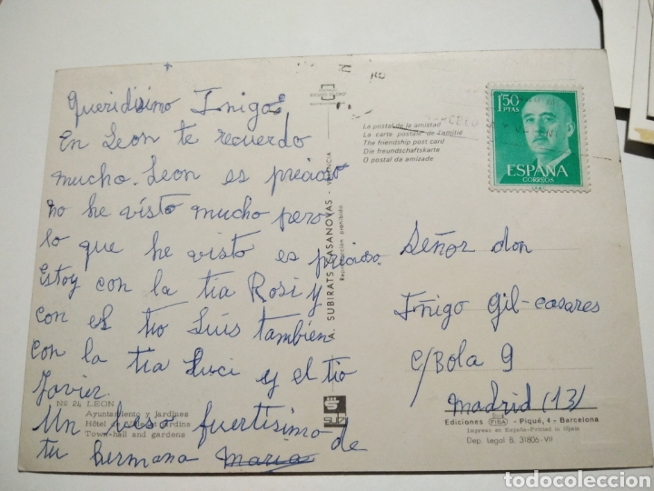 Postales: Postal Le&oacute;n - Foto 2