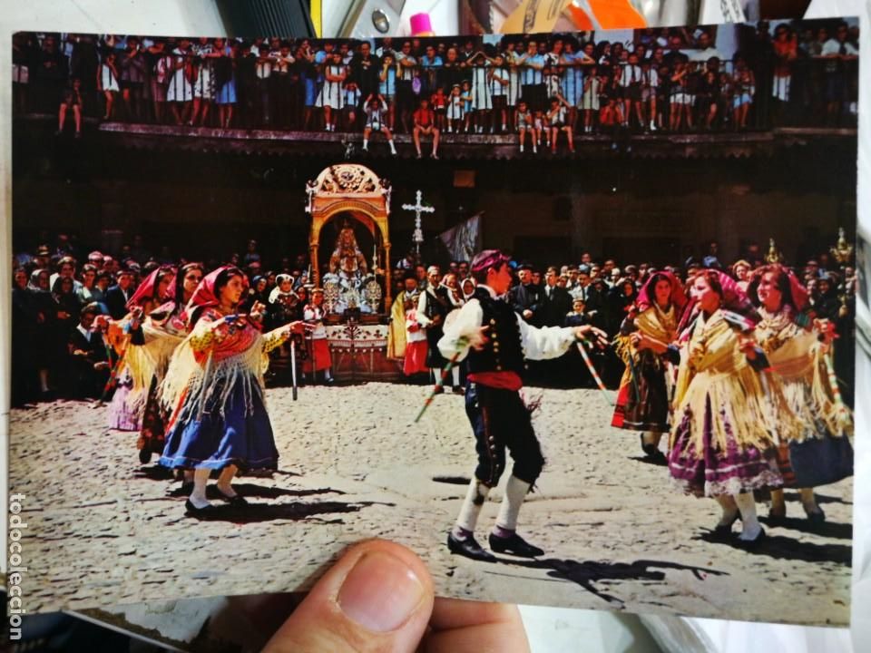 Postales: Postal La Alberca Monumento Nacional Danzando ante la Virgen N 81 STVDIO S/C