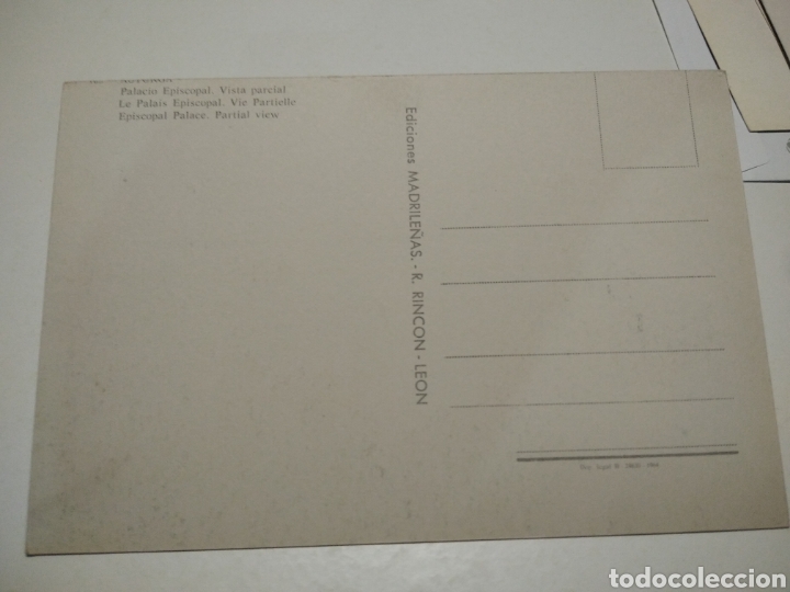 Postales: Postal Astorga Palacio episcopal - Foto 2