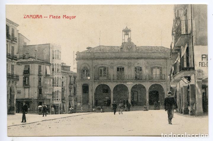 Postales: Zamora. Plaza Mayor - Foto 1