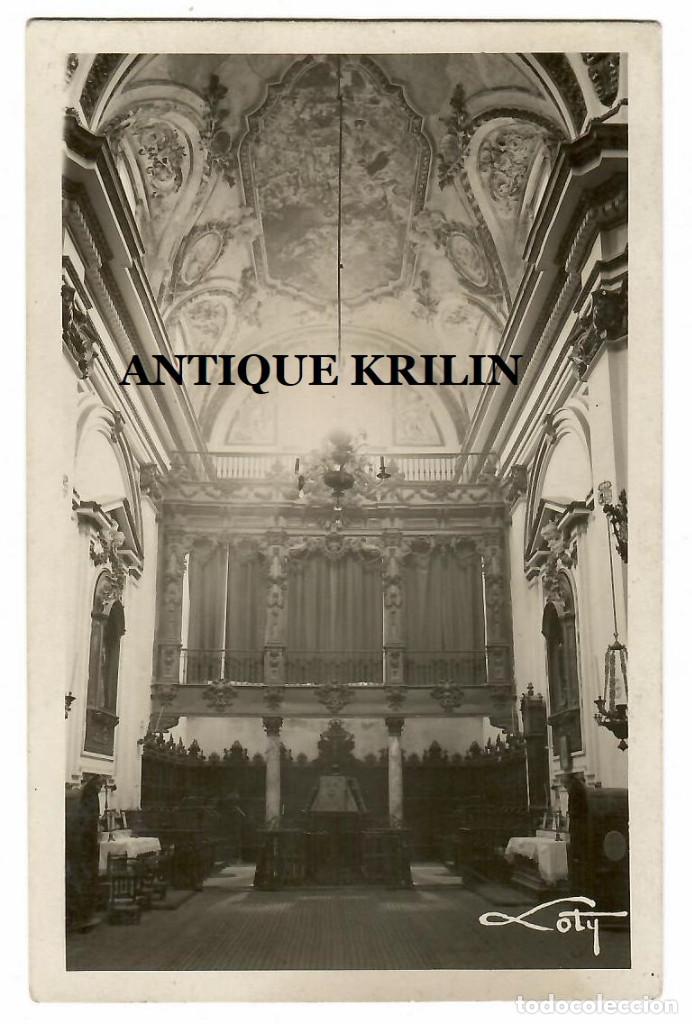 Postales: LA GRANJA DE SAN ILDEFONSO N&ordm; 38209 EL CORO DE LA COLEGIATA .- COLECCION LOTY