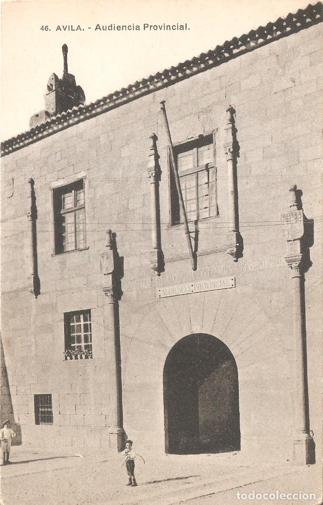 Postales: Avila Audiencia Provincial