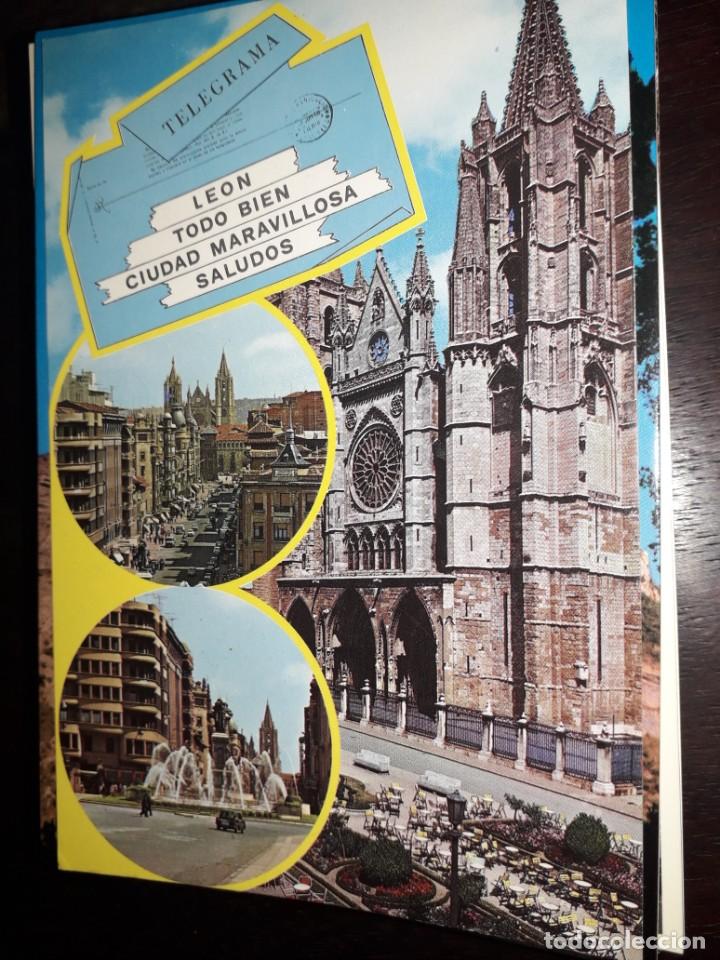 Postales: N&ordm; 39628 POSTAL LEON