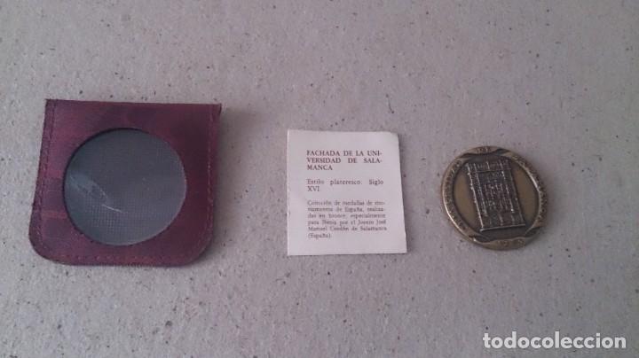 Postales: MEDALLA FACHADA DE LA UNIVERSIDAD DE SALAMANCA. ( IBERIA)