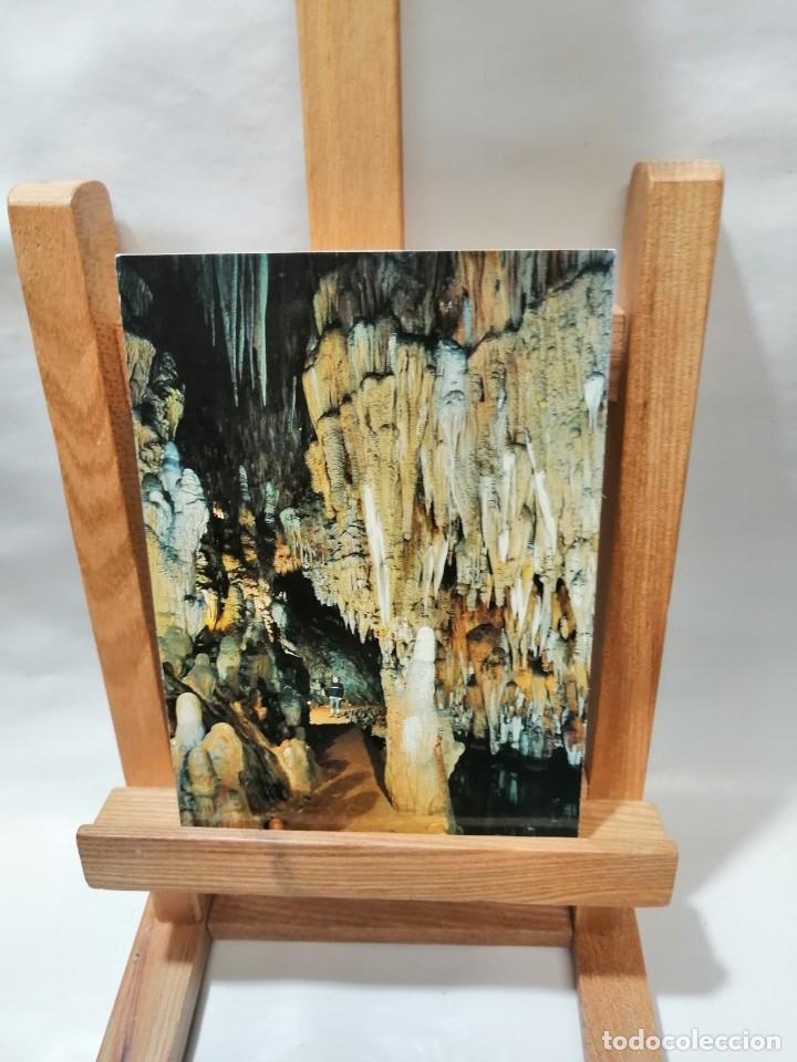 Postales: POSTAL EXMA. DIPUTACION PROVINCIAL DE LEON CUEVA DE VALPORQUERO SALA DE LAS MARAVILLAS SIN CIRCULAR