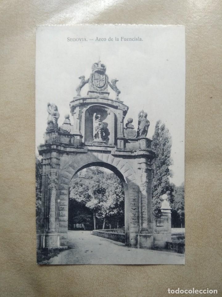 Postales: Postal segovia, arco de fuencisla - Foto 1